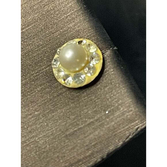 Pearl Gold Earrings DeAngelis Jewelry Germantown TN EUC - Picture 3 of 4